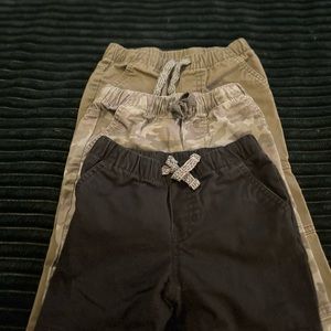 Like new cat and Jack reinforced knees pants! 3 pair